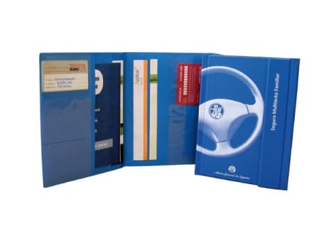 Porte-documents pour offrir aux clients et fournisseurs