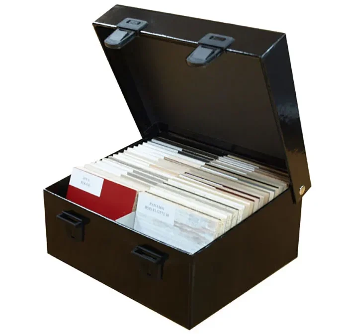 Boîte échantillons pour finitions meubles
