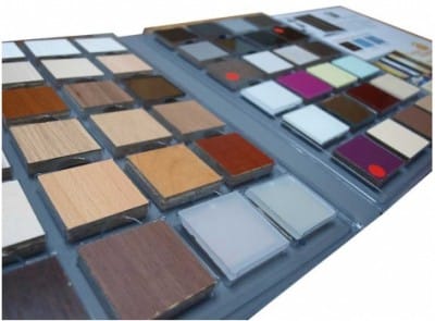 Nuancier pour profilés aluminium